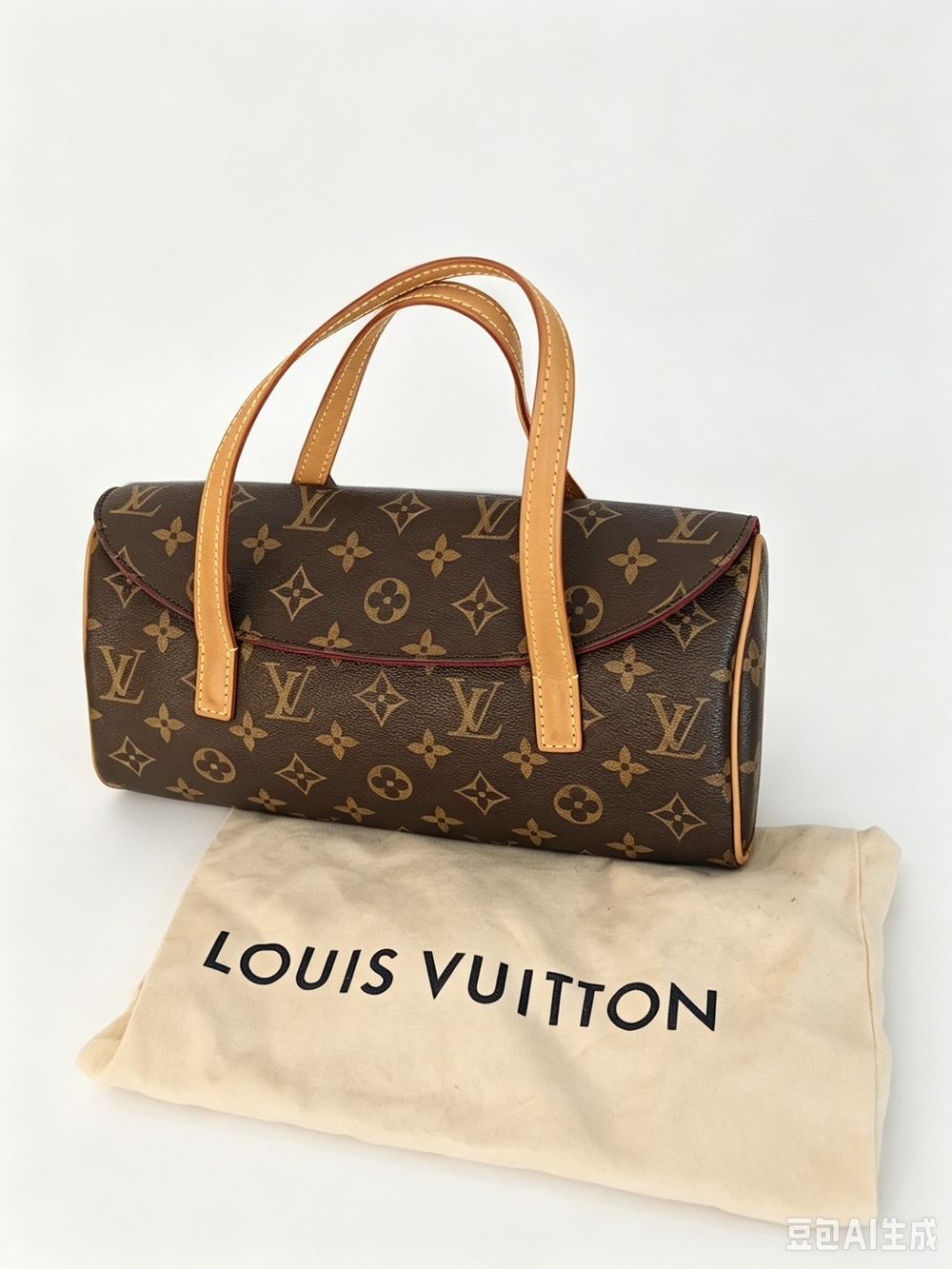 Louis Vuitton Brown Monogram  Sonatine Handbag